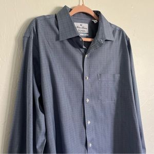 Brooks Brothers Supima CoolMax Mens Button Down - Regent Fit - Size 17/34